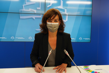 Jasone Agirre EH BIlduko legebiltzarkidea. (Raul BOGAJO/FOKU)