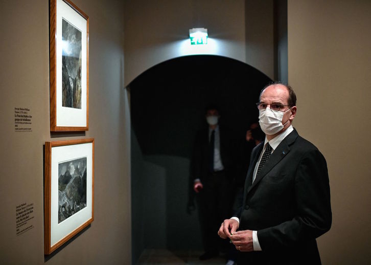 El primer ministro francés, Jean Castex. (STEPHANE DE SAKUTIN / AFP)