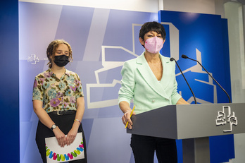 Maddalen Iriarte ha calificado de «disparate» la decisión del Departamento de Seguridad. (Jaizki FONTANEDA-FOKU)