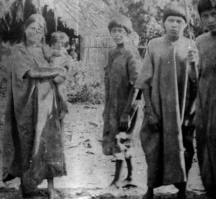 Indígenas tsimane, en una imagen de 1913. (WIKIPEDIA)