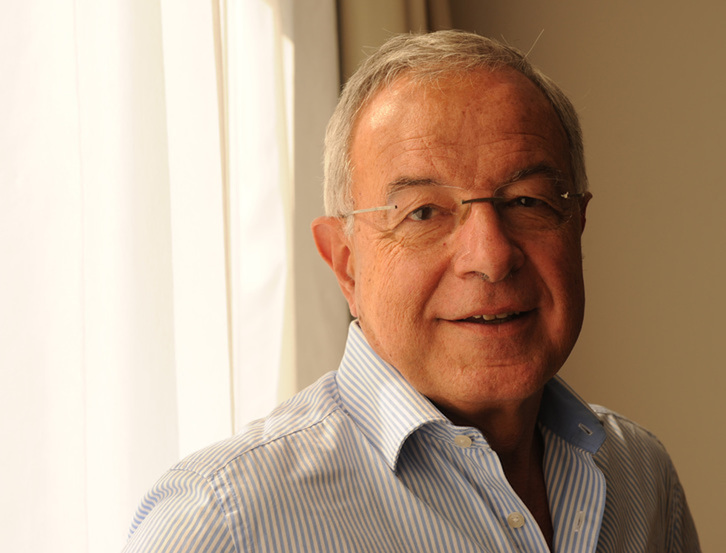 Alain Lamassoure era secretario general de la UDF cuando se fijó el francés como lengua de la República en la Constitución. (Gaizka IROZ)