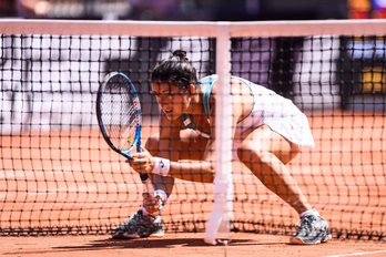 Lara Arruabarrena está de vuelta y peleará en el cuadro principal de Roland Garros. (LARA ARRUABARRENA)