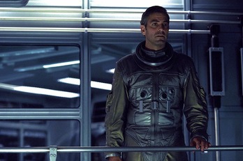 George Clooney, en la versión de ‘Solaris’ rodada por Soderbergh. (NAIZ)