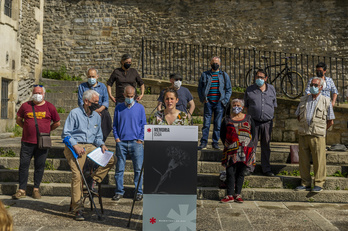 Gasteizen Memoria Osoa sareak egindako agerraldia. (Jaizki FONTANEDA/FOKU))