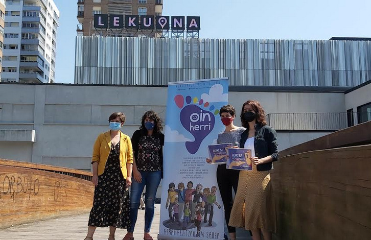 ‘Herri bat hezkuntzatik eraikitzen’ jardunaldia aurkeztu dute Oinherrik eta Errenteriako Udalak.