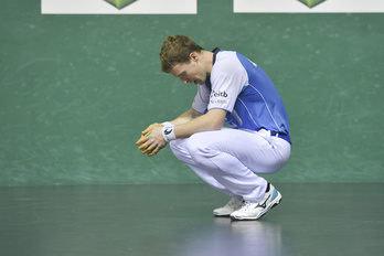 La suerte ha vuelto a dar la espalda a Iñaki Artola. (Idoia ZABALETA/FOKU)