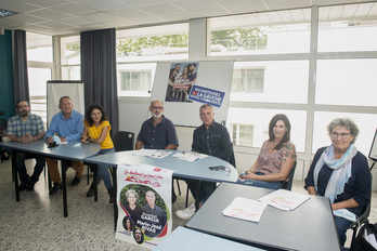 Les communistes d’Anglet et Bayonne-1 ont annoncé leur programme pour le département. © Guillaume Fauveau