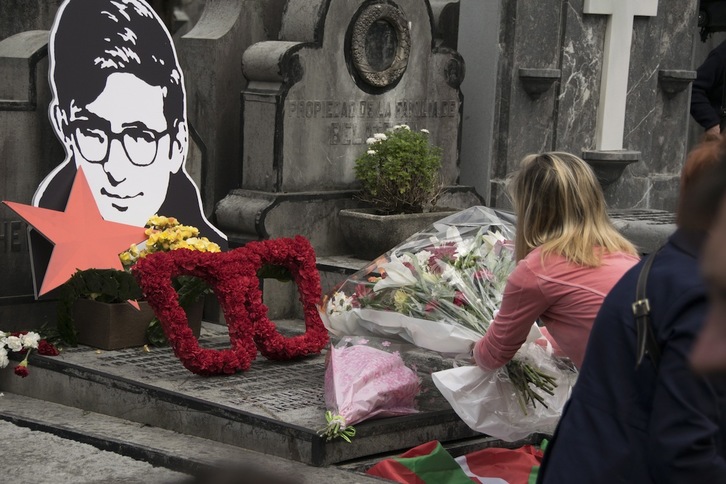 Txabi Etxebarrietaren omenez egindako ekitaldi baten artxiboko irudia. (June PRIETO/FOKU)