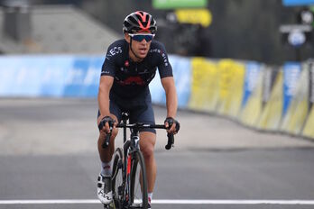 Ritchie Porte ha sido el que mejor partido ha sacado tanto del trabajo de su equipo como del de Movistar. (Alain JOCARD/AFP)