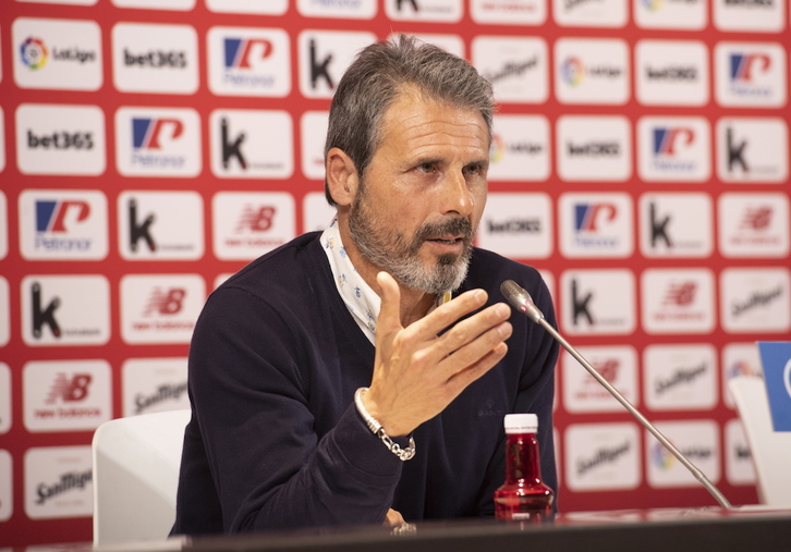 Rafa Alkorta, director deportivo del Athletic. (Raul BOGAJO / FOKU)