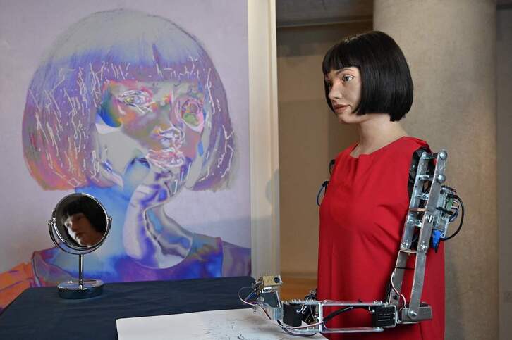 La Inteligencia Artificial se empñlea cada vez en más campos, como en el artístico. (Glyn KIRK/AFP)