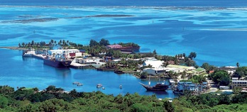 Mundutik bakartuta eta guztiz bere buruaren jabe dirudien lurraldea daYap.