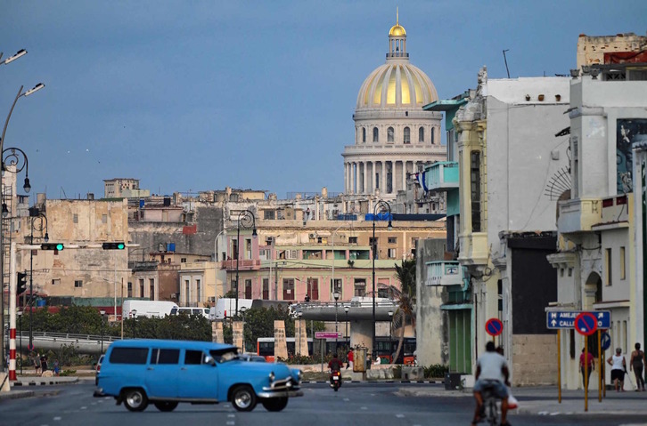 Las calles de La Habana. (Yamil LAGE / AFP)