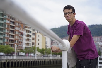 Unai Gonzalez, Gu Ere Baga Bilboko kidea. (Aritz LOIOLA/FOKU)