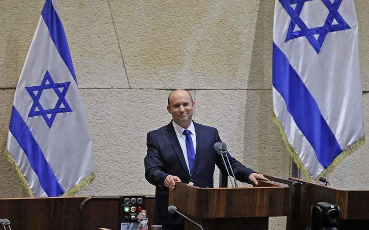 Israelgo lehen ministro berria  Naftali Bennett. (Emmanuel DUNAND / AFP)