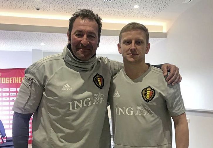 Iñaki Bergara, entrenador de porteros de la selección belga.