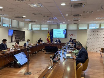 La Comisión Directiva del CSD se ha reunido hoy en la sede del organismo en Madrid. (CSD)