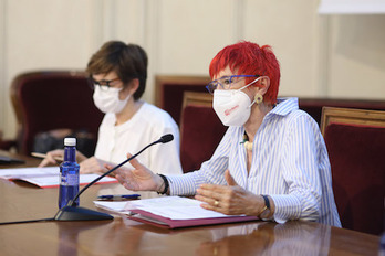 La consejera Indurain preside el Consejo de Salud. (Gobierno de NAFARROA)