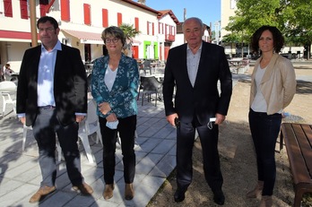 Le président sortant, Jean-Jacques Lasserre, est arrivé en tête du premier tour dans son canton de Bidache, Amikuze, Ostibarre. © Bob EDME