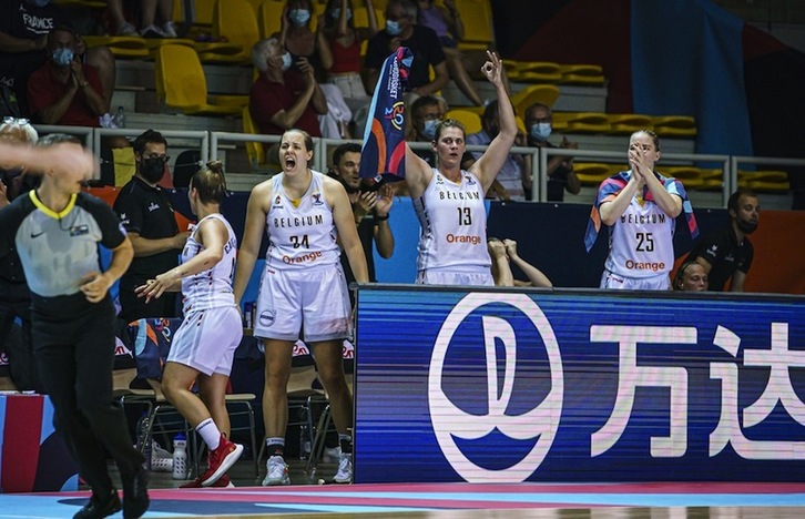 Tras la decepción en el estreno ante Bosnia, Bélgica se las ha hecho pagar todas juntas a Eslovenia. (FIBA BASKETBALL)