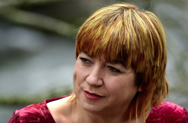 Amaia Zubiria kantariak ibilbide luzea du euskal musikaren eszenan. (Ander GILLENEA))