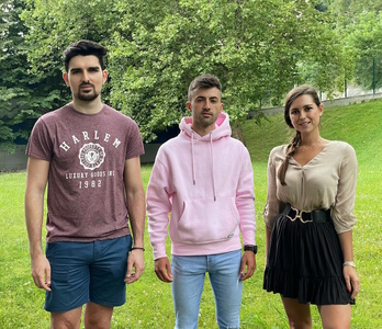 Iván Salazar y Egoitz Bárcenas son los promotores de la iniciativa a la que recientemente se ha incorporado Laura Estefanía. (DATASPY)