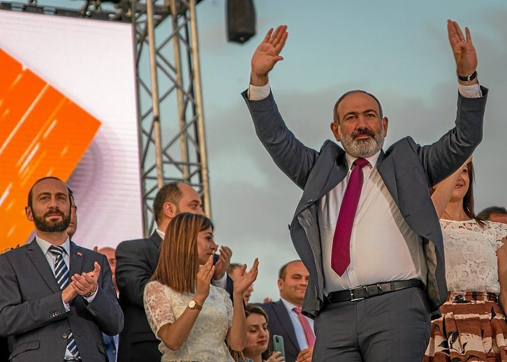 Nikol Pashinyan mantiene el poder. (Lorena SOPENA)