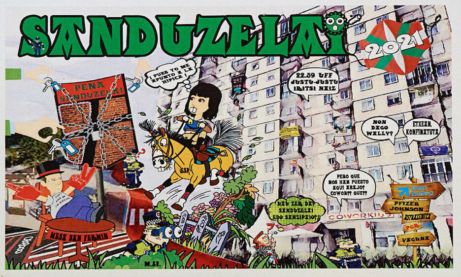 Pancarta de Sanduzelai.