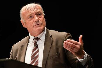 Alain Roussetek Akitania Berriko eskualdeko lehendakaria izaten segituko du. © Isabelle MIQUELESTORENA