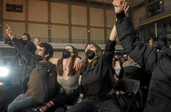 Ekitaldiak antolatu dira utzitako neurrian eta moduan eta herritarrek pozik hartu dituzte (Jon URBE I FOKU)