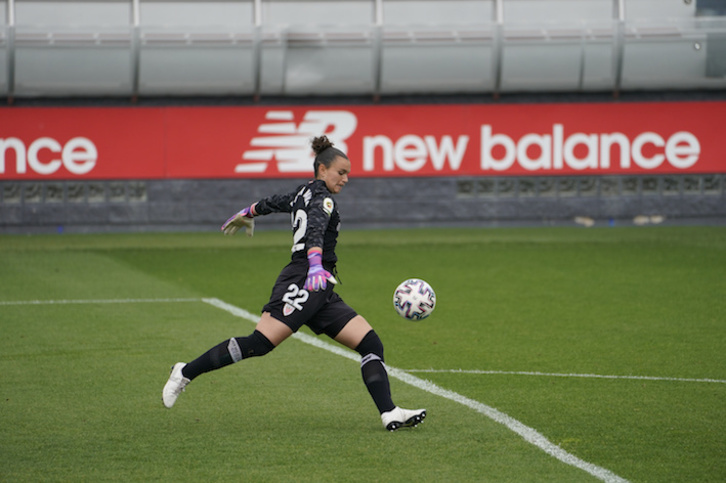 De la Nava se ha hecho con la titularidad esta temporada. (Aritz LOIOLA/FOKU)