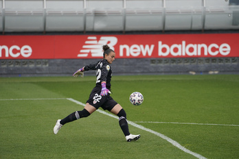 De la Nava se ha hecho con la titularidad esta temporada. (Aritz Loiola/Foku)