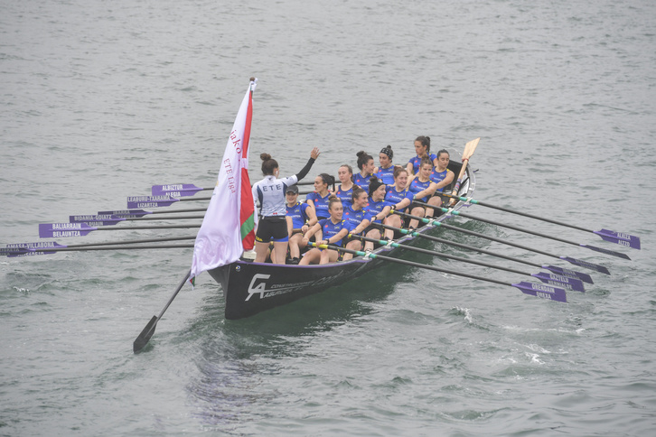 Tolosaldeak bigarren garaipena lortu du Pasaian (Idoia ZABALETA / FOKU)