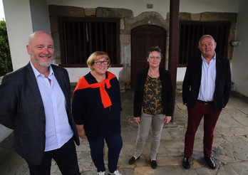 La Majorité départementale élue à Saint-Jean-de-Luz, face aux abertzale qui s'étaient hissé au second tour ©DR