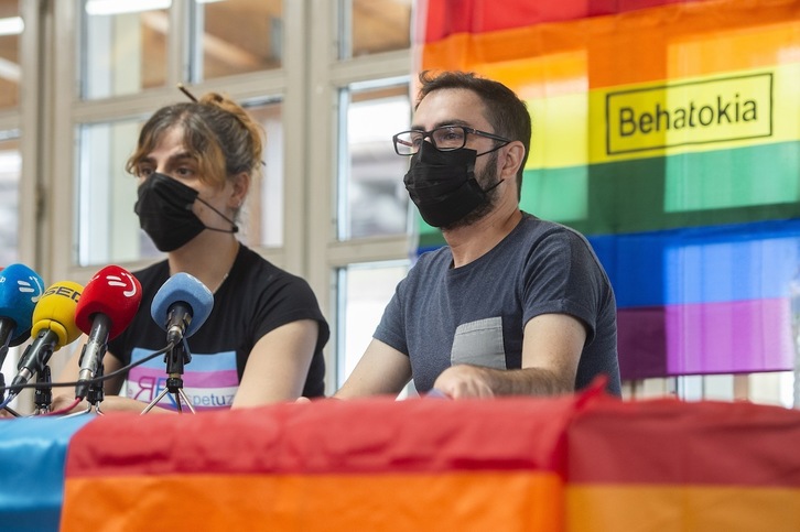 Euskal LGTBI+ Behatokiren aurkezpena. (Monika DEL VALLE/FOKU)