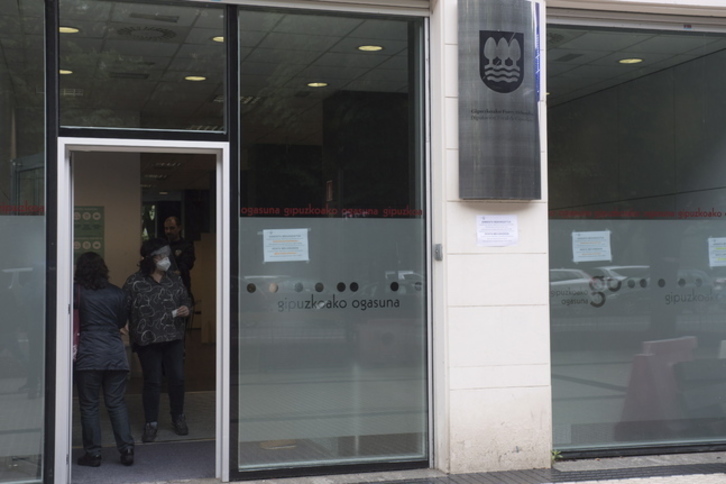 Oficinas de la Hacienda de Gipuzkoa. (Juan Carlos RUIZ / FOKU)