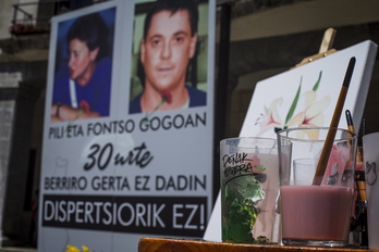 Acto oganizado el pasado verano en Laudio en recuerdo de Arsuaga e Isasi. (Aritz LOIOLA/FOKU)