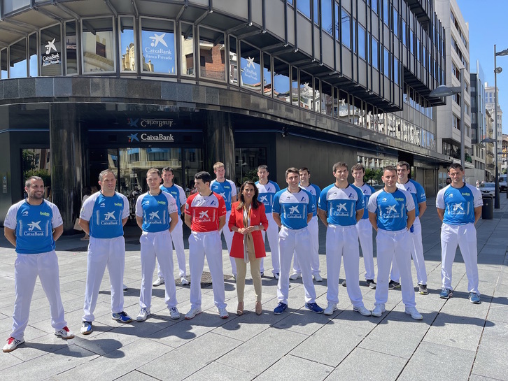 Aurkezpena gaur egin dute Caixabanken bulegoetan (BAIKO)