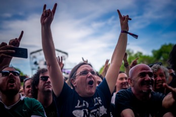 ImImagen de la última edición de Azkena Rock celebrada en Mendizabala, en 2019. (Jaizki FONTANEDA | FOKU)