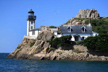 El faro de Louet es uno de los que ofrecen hospedaje.