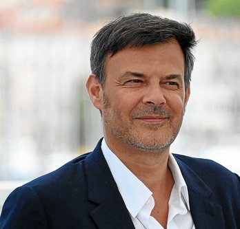 El realzador François Ozon, en Cannes. (Valery HACHE/AFP)