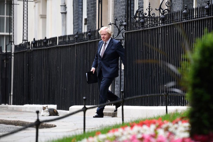 El primer minitro británico, Boris Johnson. (AFP)