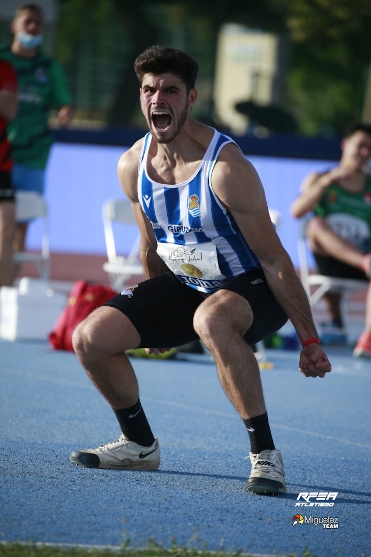 2021eko Espainiako txapelketako garaipena ospatzen. (RFEA)