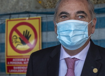 El consejero Iñaki Arriola en una imagen de archivo. (Jon URBE_FOKU)