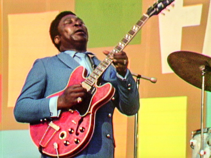 B.B. King en su actuación del festival cultural de Harlem de 1969. (NAIZ)