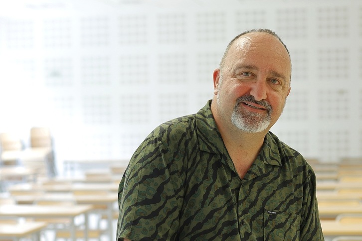 Aitor Albizu Intxausti, Bizikasi ekimenaren arduraduna. (Maialen ANDRES / FOKU)