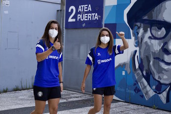 Jokalari gasteiztarrak Mendizorrotzan bildu dira. (Deportivo Alavés)