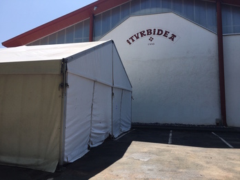 Le centre de vaccination d'Urrugne devrait être opérationnel dès le mercredi 21 juillet. © Raphaël QUESADA