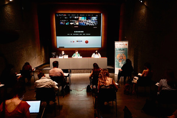 Presentación de la vigesimonovena edición de la Euskal Encounter en la Azkuna Zentroa. (FOKU)