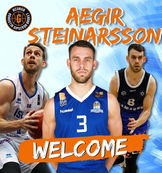 El islandés Aegir Thor Steinarsson, dispuesto a dirigir el timón de Gipuzkoa Basket. (GBC)